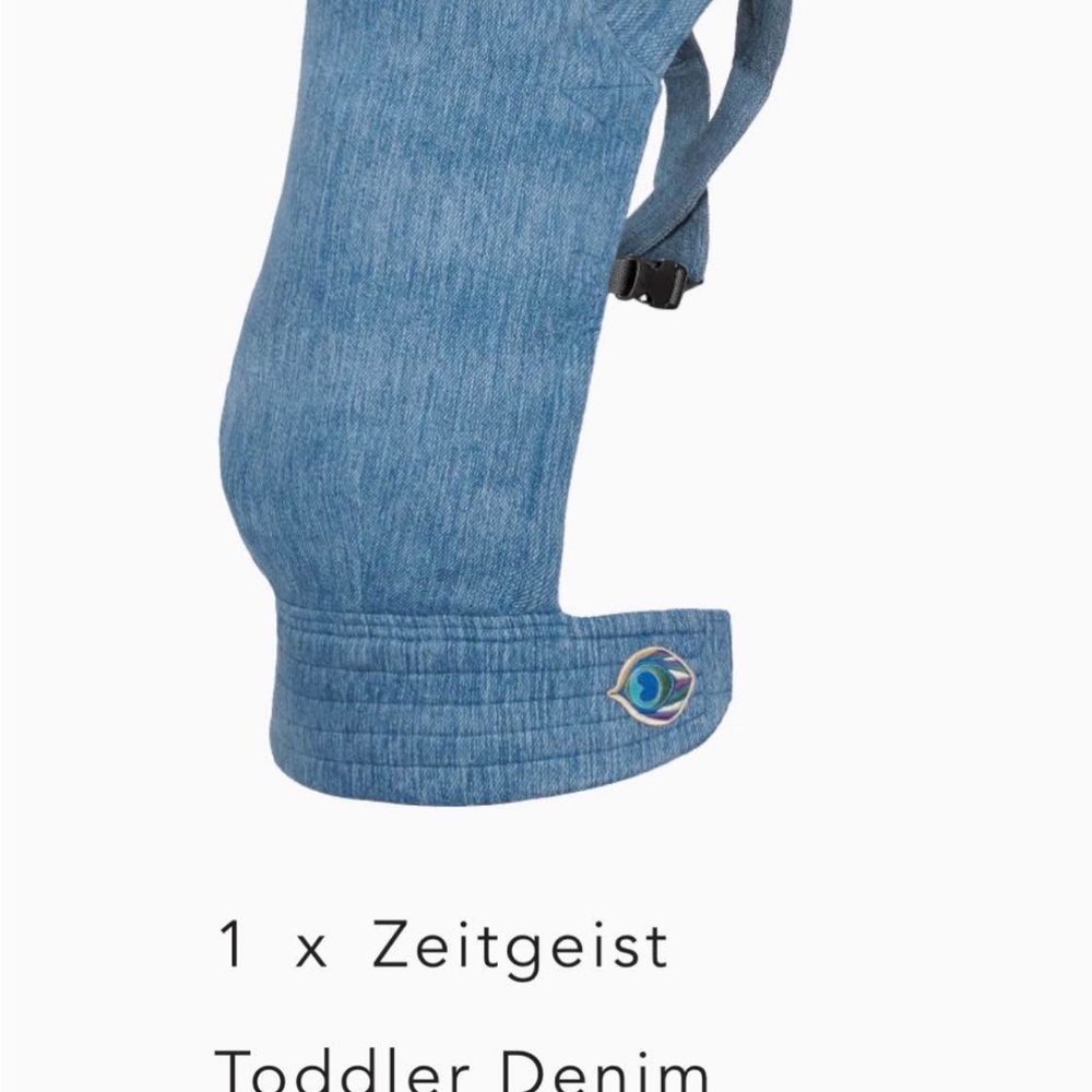 Artipoppe Zeitgeist Toddler Denim Carrier